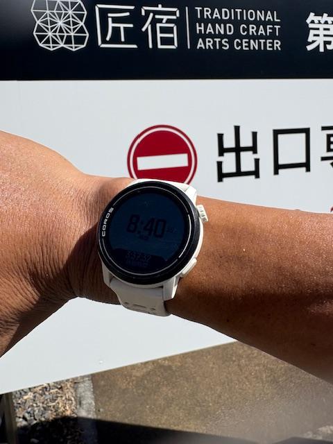 チャックポイント４）匠宿８：４０到着＆出発<br><br>ドリンク補充してカロリーとって次は急登でいっきに４００ｍアップ！<br><br>レースだとある程度走れるが、２０ｋｍ走ってからのこの登りはしんどかった(*´з`)<br>