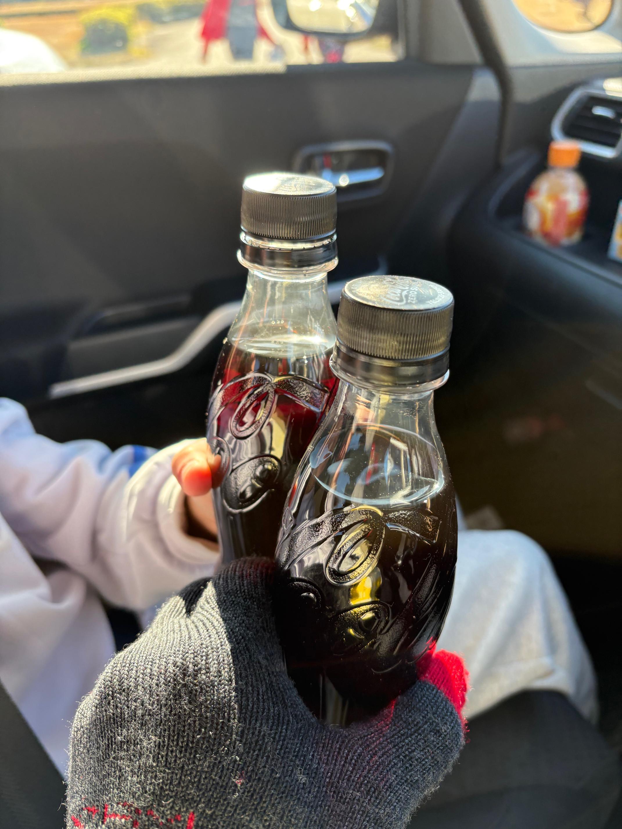 見事！16分25秒でゴール！残り、１００ｍはラストスパート！！！<br>ご褒美に【ゼロコーラ】！！！で乾杯！<br>