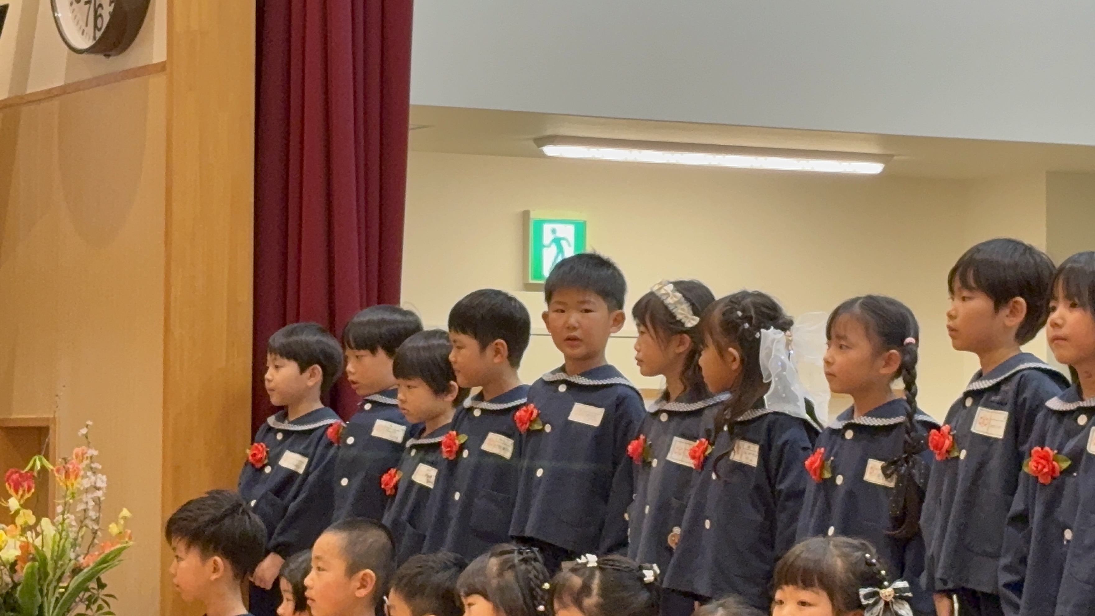 最後に子ども達がみんなで合唱！力強い歌声でしたね( ´∀｀)<br>息子もしっかりと歌っていました！！<br>